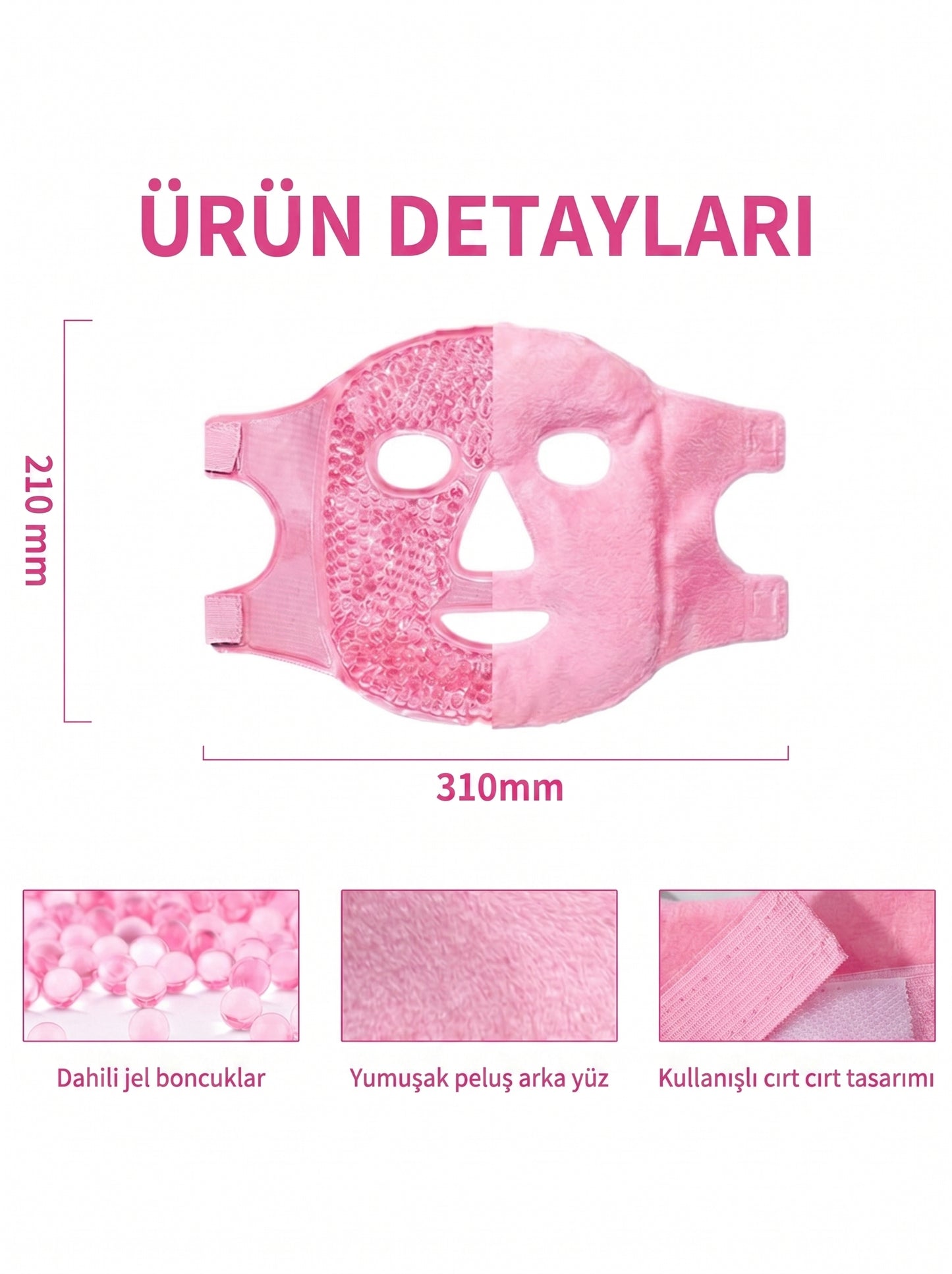 Jel Boncuklu Terapi Yüz Maskesi™